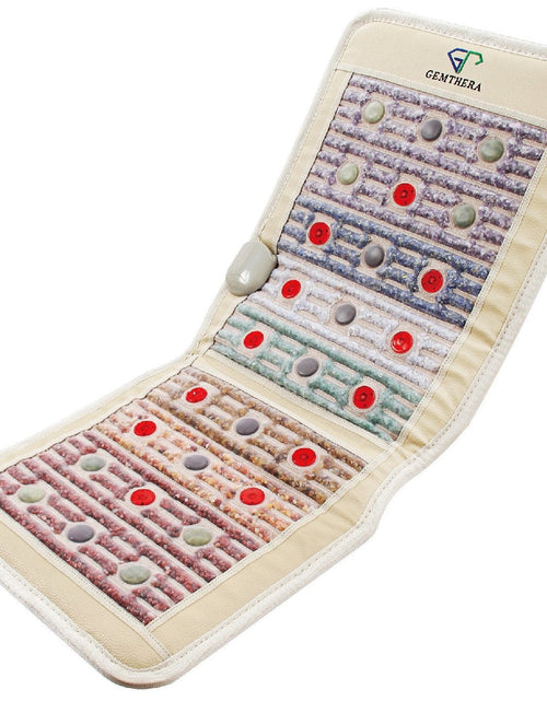 Load image into Gallery viewer, Gemstone PEMF Infrared Heating Chair Mat.
