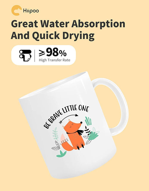 Load image into Gallery viewer, Sublimation Paper 8.5X11 Inch, Work with Sublimation Ink and E Sawgrass Inkjet Printers for Mugs T-Shirts Light Fabric and Other Sublimation Blanks (110 Sheets, 120G) (A-8.5X11)
