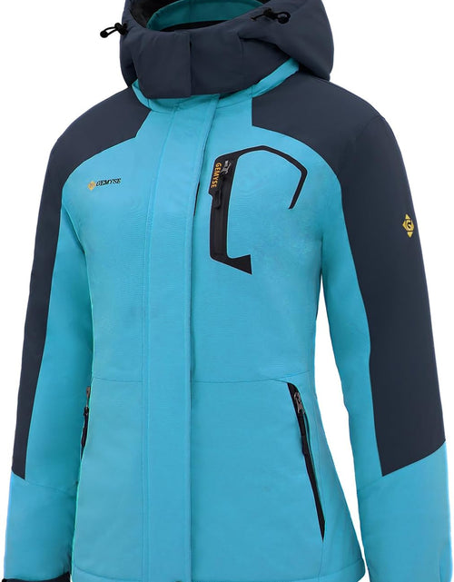 Load image into Gallery viewer, Women'S Mountain Waterproof Ski Snow Jacket Winter Windproof Rain Jacket
