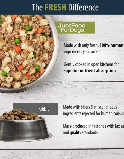 Load image into Gallery viewer, Pantry Fresh Wet Dog Food, Complete Meal or Dog Food Topper, Beef &amp; Russet Potato Human Grade Dog Food Recipe - 12.5 Oz (Pack of 6)
