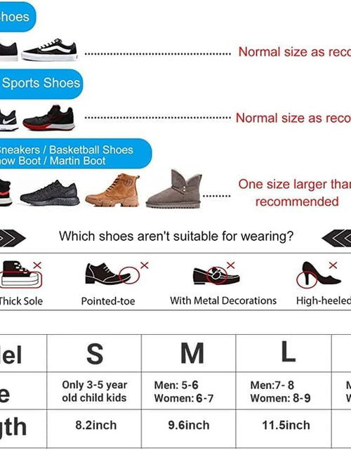 Load image into Gallery viewer, Waterproof Shoe Covers, Non-Slip Water Resistant Overshoes Silicone Rubber Rain Shoe Cover Protectors for Kids, Men, Women (Small, Black)
