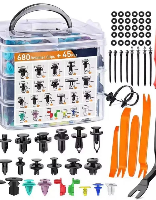 Load image into Gallery viewer, Ultimate Car Fastener Clip Kit – All-in-One Auto Body Repair Solution
