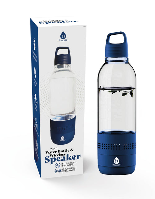 Load image into Gallery viewer, Pursonic 2-in-1 Water Bottle with Built-In Wireless Speaker

