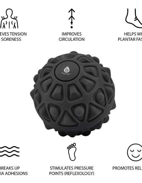 Load image into Gallery viewer, Pursonic Vibrating Massage Ball – Deep Tissue Relief at Your Fingertips
