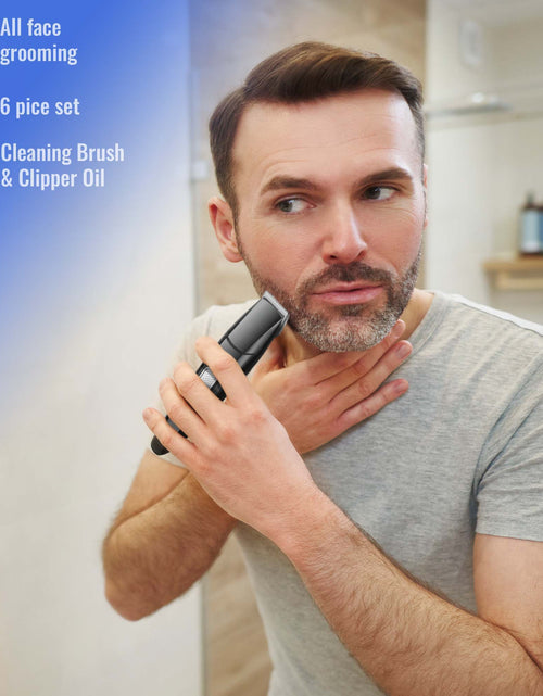 Load image into Gallery viewer, Mario Lopez Mens Grooming Kit , Designed for Hair, Beard, Nose &amp; Ear Grooming, 10 Piece Grooming Kit
