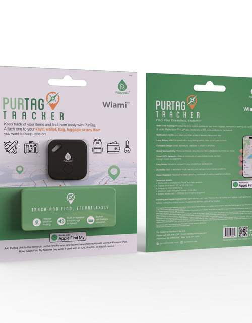 Load image into Gallery viewer, Purtag Tracker: Ultimate Solution for Keeping Tabs on Your Belongings

