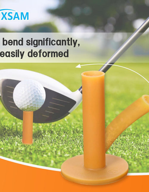 Load image into Gallery viewer, Rubber Golf Tees Holder Set, Plastic Golf Tees for Driving Range Golf Practice Mat Golf Training Indoor Outdoor Different Size
