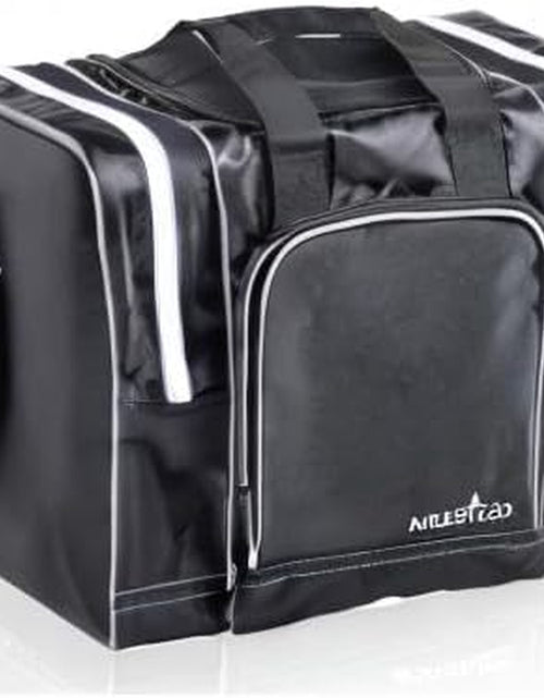 Load image into Gallery viewer, Bowling Bag for Single Ball - Single Ball Tote Bag with Padded Ball Holder - Fits a Single Pair of Bowling Shoes up to Mens Size 14

