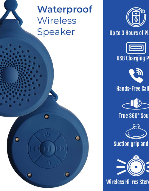 Load image into Gallery viewer, Pursonic Waterproof Wireless Speaker
