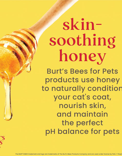 Load image into Gallery viewer, Burt'S Bees for Cats Dander Reducing Wipes - Kitten and Cat Wipes for Grooming - Burts Bees Cat Dander Wipes, Cat Grooming Wipes, Pet Wipes Cats, Cat Cleaning Wipes, Natural Cat Wipes, Cat Fur Wipes

