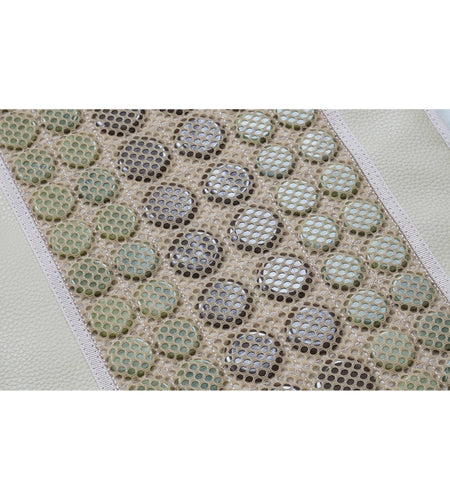 Jade Tourmaline Infrared Heat Mat (White)