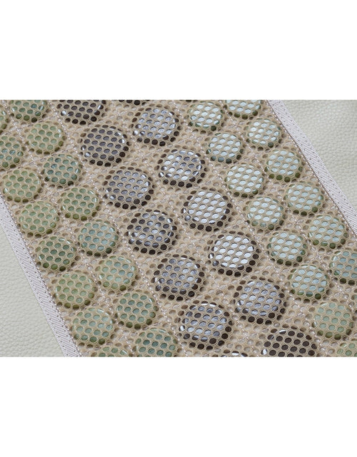 Load image into Gallery viewer, Jade Tourmaline Infrared Heat Mat (White)
