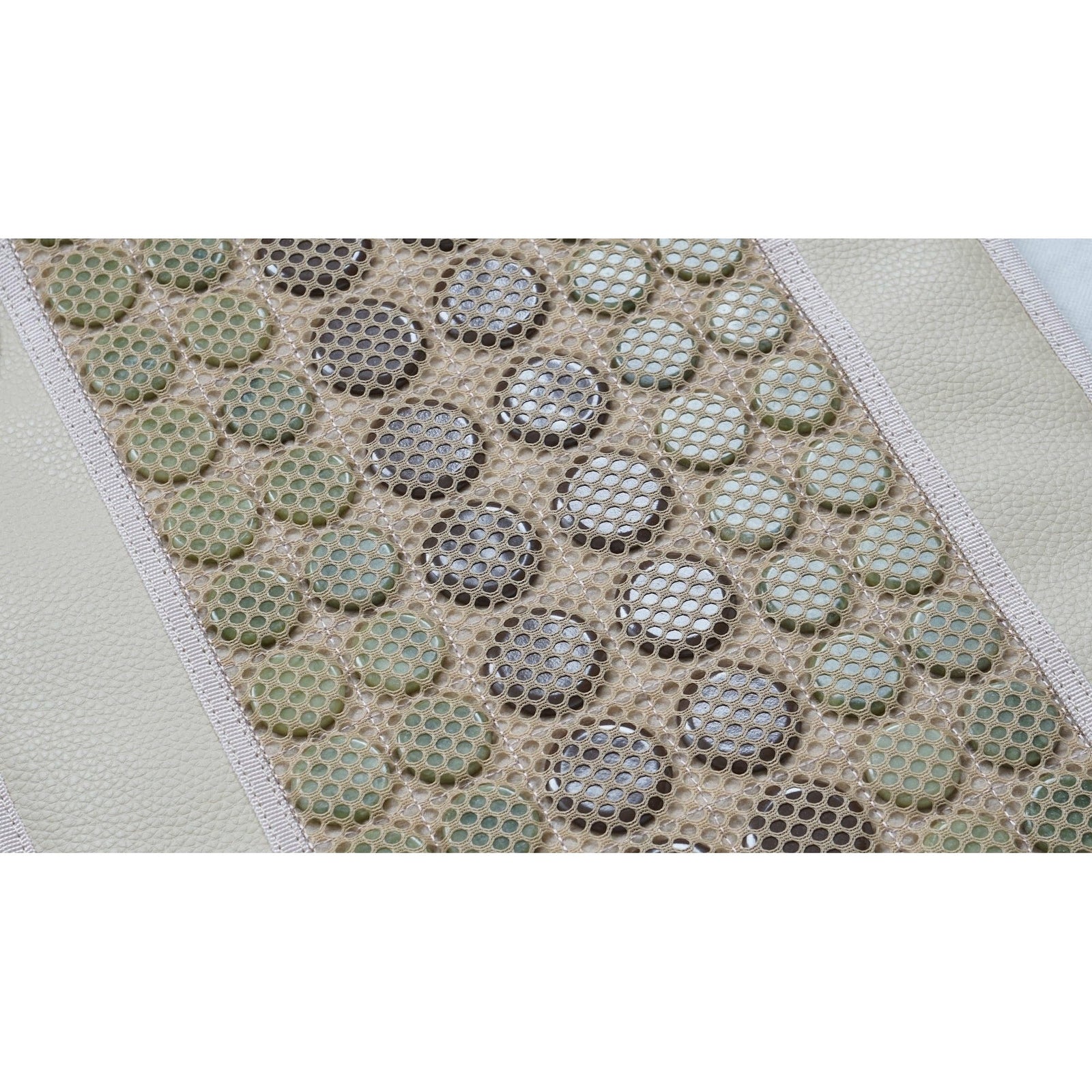 Jade Tourmaline Infrared Heat Mat (White)