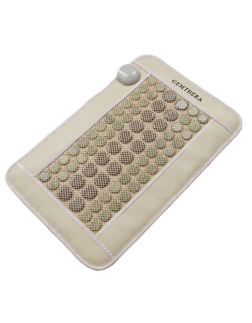 Load image into Gallery viewer, Jade Tourmaline Infrared Heat Mat (White)
